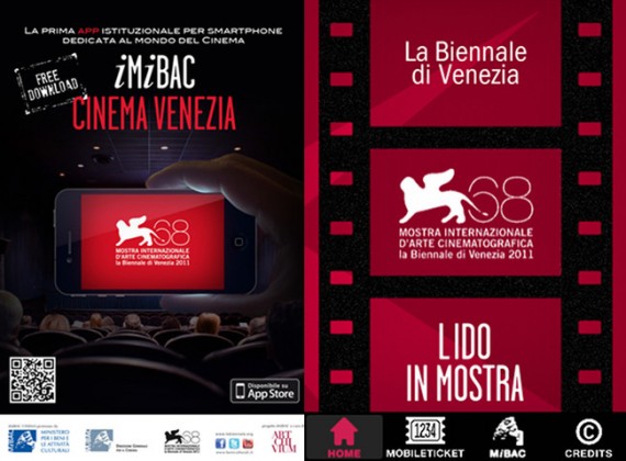 Disponibile sull’App Store l’applicazione ufficiale della 69esima Mostra del Cinema di Venezia