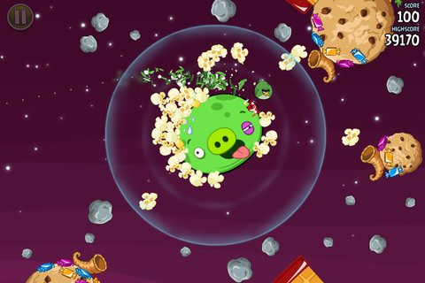 Angry Birds Space si aggiorna con 20 nuovi livelli ed altre novità