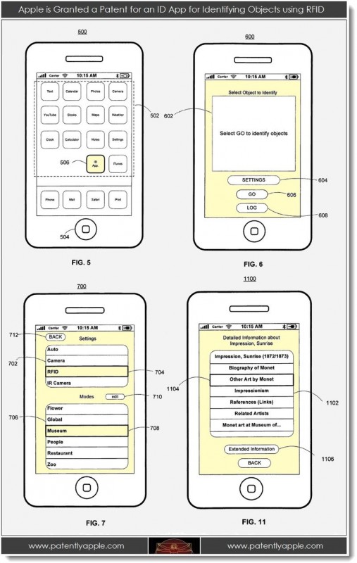 Apple: ottenuto un brevetto relativo ad un’app per l’identificazione degli oggetti