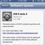 Apple rilascia iOS 6 beta 3!
