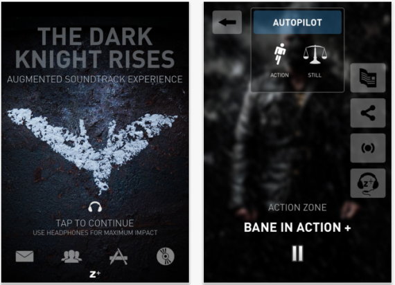 The Dark Knight Rises Z+: un’esperienza musicale coinvolgente dai creatori de “Il Cavaliere Oscuro – Il Ritorno”