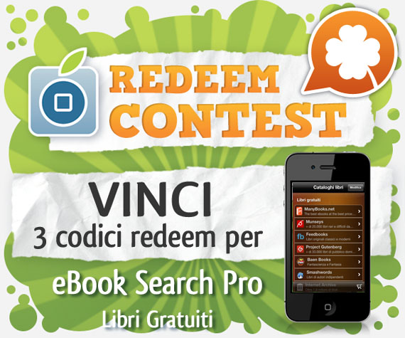 CONTEST: vinci 3 codici redeem per eBook Search Pro – Libri Gratuiti [VINCITORI]