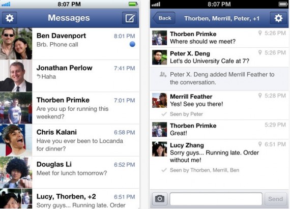 Facebook Messenger si aggiorna con nuovi suoni ed altre importanti novità