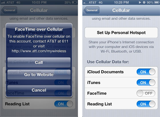 Negli Stati Uniti FaceTime in 3G sarà a pagamento su iOS 6: e in Italia?