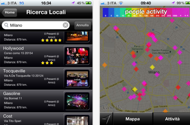 Night Fever: una mappa dinamica e “viva” per scoprire i posti più caldi della tua città!