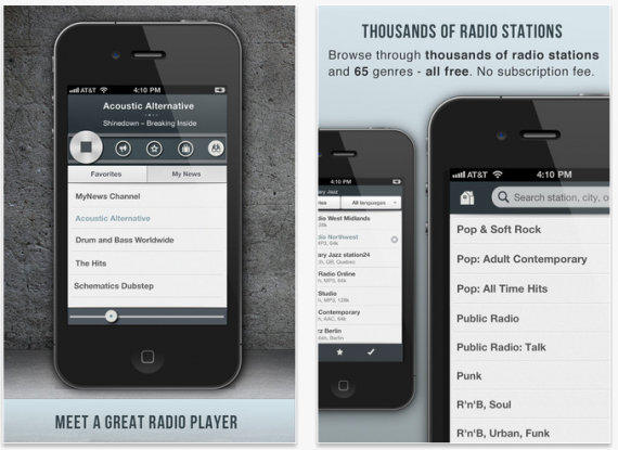 OneTuner Pro: un’applicazione per trasformare l’iPhone in un lettore di stazioni radio