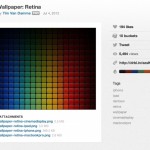 Un fantastico sfondo “minimal” per tutti i dispositivi Apple con Retina display