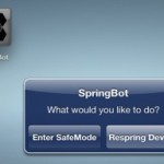 SpringBot, un’icona per eseguire un respring o per mettere in Safe Mode l’iPhone – Cydia