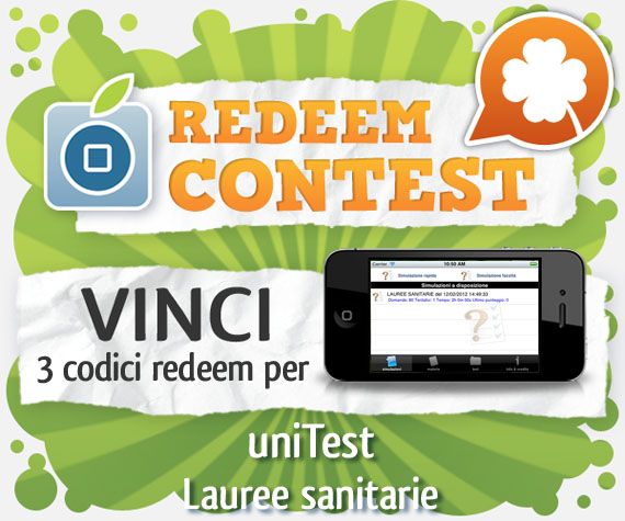 CONTEST: vinci 3 codici redeem per uniTest – Lauree sanitarie [VINCITORI]