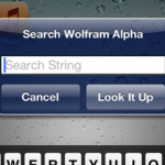 Wolfram Quick Search, un tweak per ricerche rapide su Wolfram Alpha – Cydia