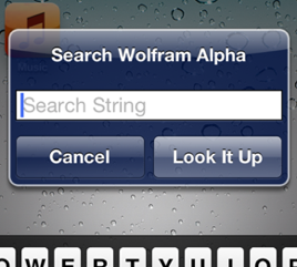 Wolfram Quick Search, un tweak per ricerche rapide su Wolfram Alpha – Cydia