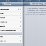iOS 6 beta 4 e la nuova funzione “Condivisione Bluetooth” su iPhone
