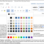 Microsoft aggiorna le web apps di Office con il supporto alle gestures di iOS