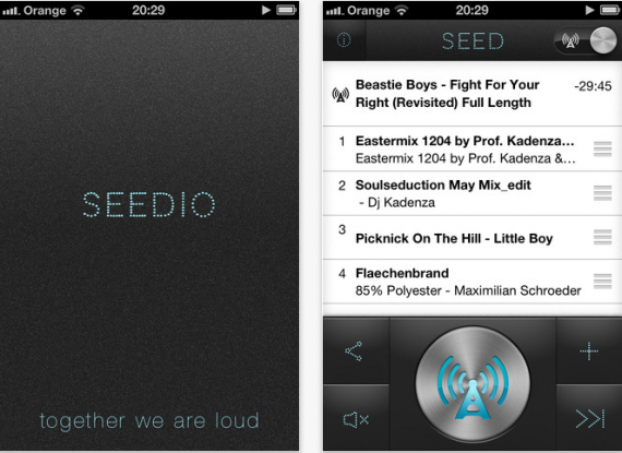 Seedio, l’app per condividere l’audio su altri iPhone. Ora in offerta gratuita!
