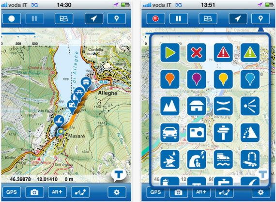 Tabaccomapp: una App per usare le mappe digitali Tabacco in montagna e una community per condividere le escursioni e rivederle in 3D
