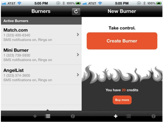 Negli USA arriva Burner, l’app per le chiamate anonime da numeri temporanei