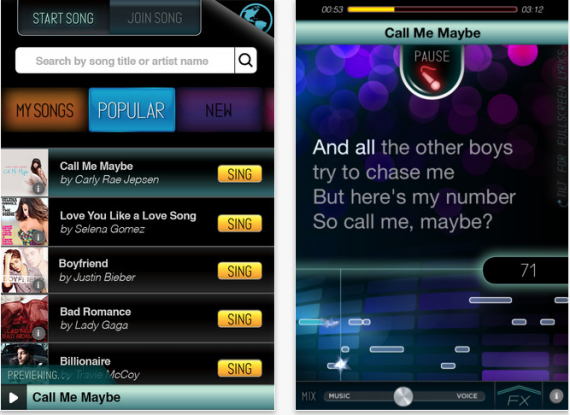 Sing!: il karaoke diventa social con la nuova applicazione prodotta da Smule
