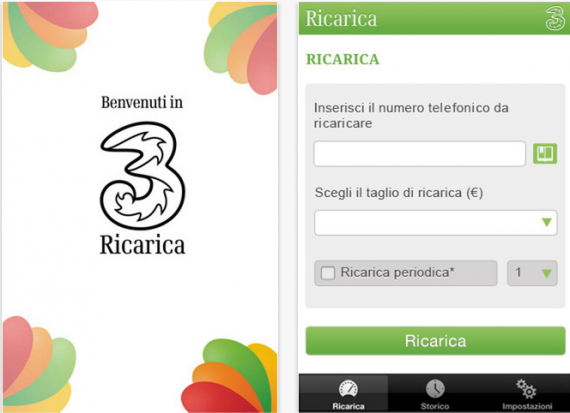 Ricarica Easy 3: l’app ufficiale di 3 Italia per ricaricare la vostra SIM direttamente dall’iPhone