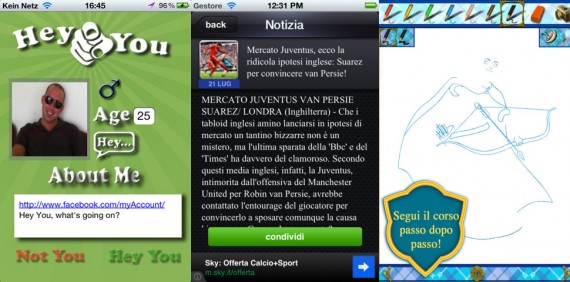 iPhoneItalia Quick Review: Hey You Free, Fumetto Interattivo Brave e RadioCalciomercato.it