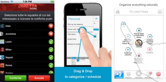 iPhoneItalia Quick Review: Pearltrees, Diretta Goal e Droplist