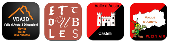 Vda3D, Etroubles, VDA Castel e VDA PleinAir: quattro applicazioni per le vacanze in Valle d’Aosta