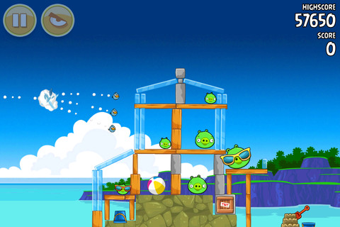 Angry Birds si aggiorna con nuovi livelli ed i potenziamenti