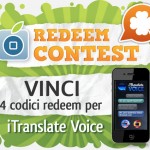 CONTEST: vinci 4 codici redeem per iTranslate Voice [VINCITORI]