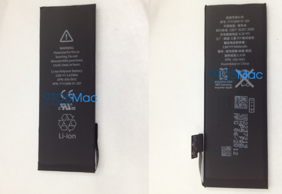 Pubblicate le presunte immagini e specifiche della batteria sull’iPhone 5: 3.8V e 1440 mAh?