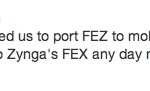 Zynga avrebbe voluto portare Fez su iPhone