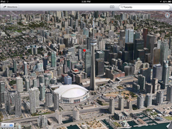 Apple aggiunge nuove città alle Mappe 3D di iOS 6 beta 4