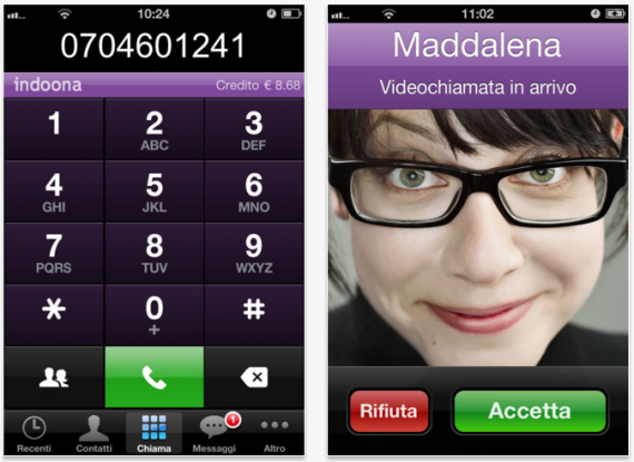 Indoona, app di Tiscali per le chiamate VoIP si aggiorna alla versione 2.0