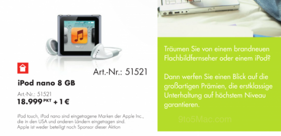 Secondo Shell Germany un nuovo iPod nano potrebbe essere rilasciato a fine settembre