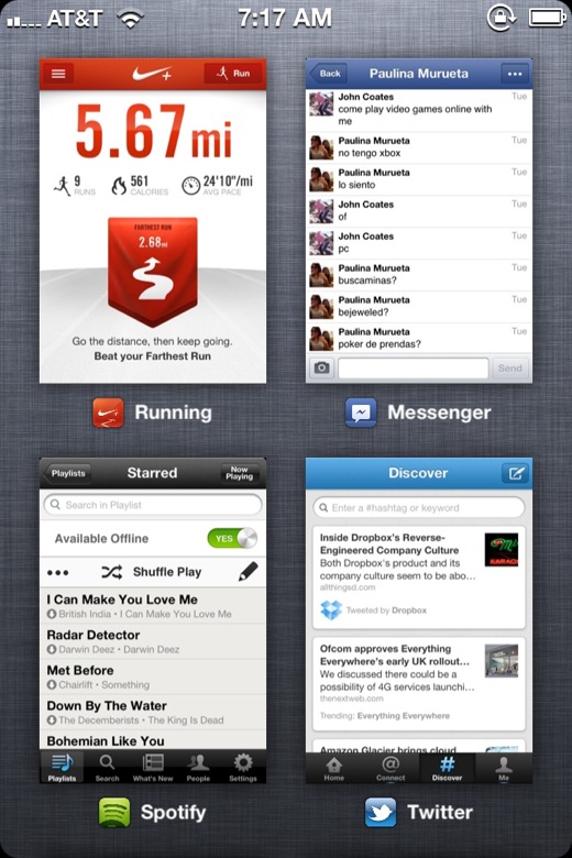 MissionBoard, un Multitasking alternativo per iOS – Cydia