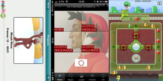 iPhoneItalia Quick Review: Animate It, La Firenze di Dante e Toothpaste Game