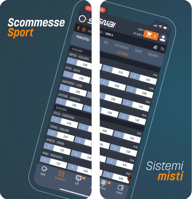 Snai Sport: l’app ufficiale Snai per giocare la vostra schedina