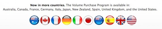 Apple introduce il programma “volume app purchasing” anche in Italia