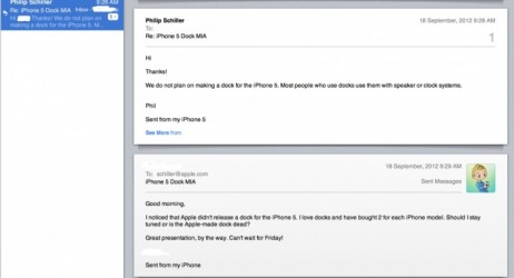 Phil Schiller: Apple non realizzerà un dock per iPhone 5