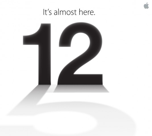 Apple annuncia un evento speciale per il 12 settembre. iPhone 5 ormai alle porte!