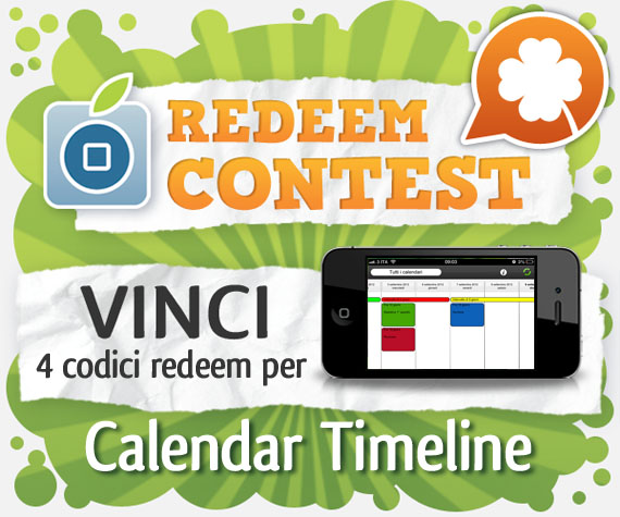 CONTEST: vinci 4 codici redeem per Calendar Timeline [VINCITORI]