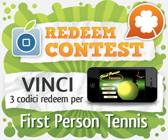 Vinci 3 codici redeem per First Person Tennis [VINCITORI]