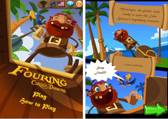 Fouring CD: un nuovo puzzle game con pietre preziose