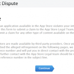 App Store: Apple introduce un nuovo tool che permette di segnalare app che violano il copyright