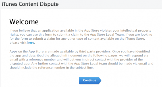 App Store: Apple introduce un nuovo tool che permette di segnalare app che violano il copyright