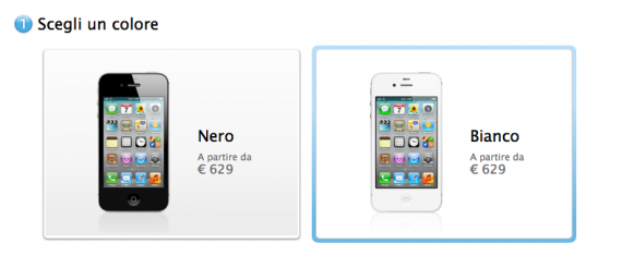Piccolo taglio al prezzo dell’iPhone 4S da 16 GB: si passa da 659€ a 629€