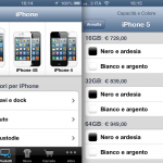 Apple pubblica i prezzi ufficiali dell’iPhone 5: si parte da 729 € per il modello da 16 GB! [AGGIORNATO]