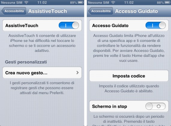 iOS 6: un netto miglioramento nelle opzioni di ‘Accessibilità’