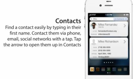 Un concept video mostra uno Spotlight avanzato