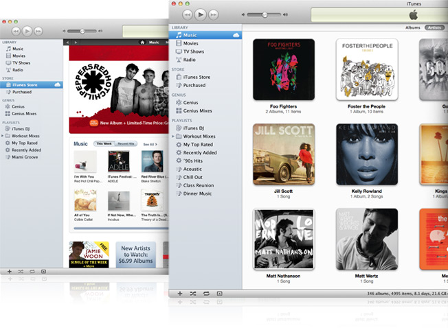 SCARICARE AGGIORNAMENTO ITUNES 10.7