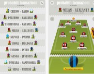 Scopri le probabili formazioni della Serie A con l’app gratuita “Formazioni”