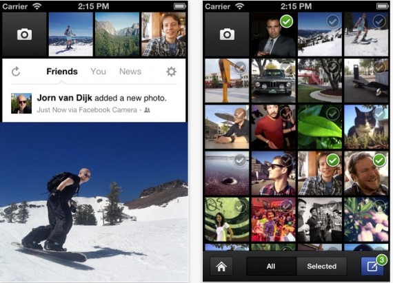 Fotocamera di Facebook arriva sull’App Store italiano